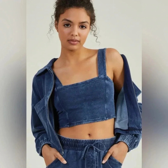 NEW with tags (NWT) Altar’d State Day To Day Denim Tank - Picture 4 of 7